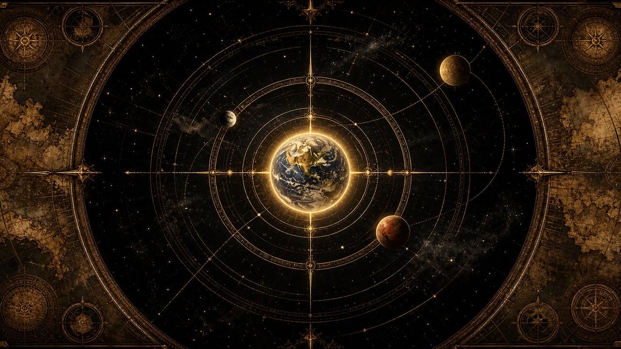 Warhammer 40K galaxy map centered on Terra and the Segmentum Solar region